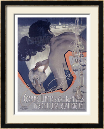Cesare Urtis, Electric by Adolfo Hohenstein Pricing Limited Edition Print image