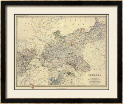 Prussia, C.1861 by Alexander Keith Johnston Pricing Limited Edition Print image