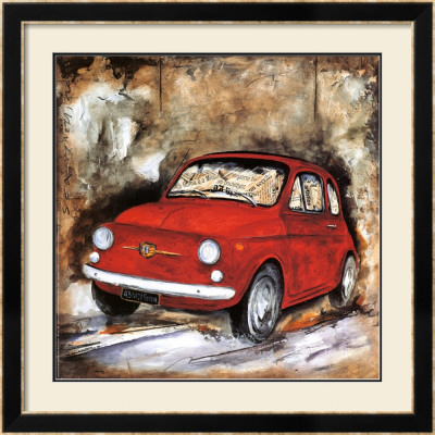 Fiat 500 by Sergio Lombardino Pricing Limited Edition Print image