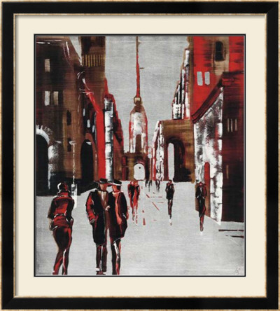 City Scene Iii by Elena Radzetska Pricing Limited Edition Print image