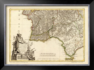 Portugal, Algarve Meridionale, C.1780 by Giovanni Antonio Bartolomeo Rizzi Zannoni Pricing Limited Edition Print image