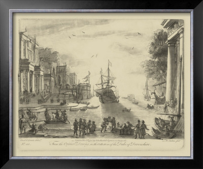 Antique Harbor Vi by Claude Lorrain Pricing Limited Edition Print image