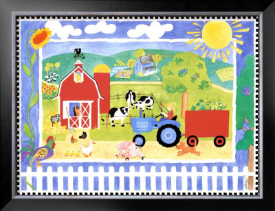 On The Farm by Lila Rose Kennedy Pricing Limited Edition Print image