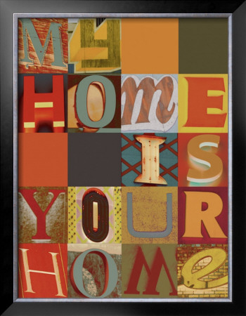 My Home Is Your Home by M.J. Lew Pricing Limited Edition Print image