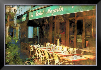 La Bistrot Mazarin, Paris, France by Nicolas Hugo Pricing Limited Edition Print image