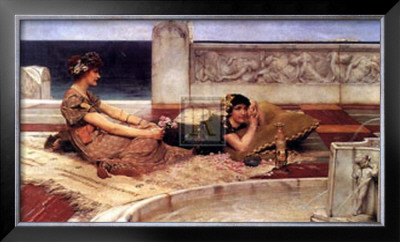 Love Votaries, 1891 by Sir Lawrence Alma-Tadema Pricing Limited Edition Print image