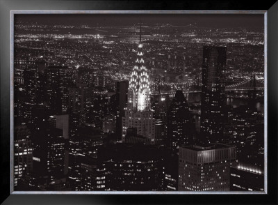 Chrysler Building And The East River by Michel Setboun Pricing Limited Edition Print image