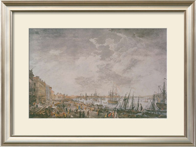 Vue De La Ville Et Du Port De Bordeaux by Claude Joseph Vernet Pricing Limited Edition Print image