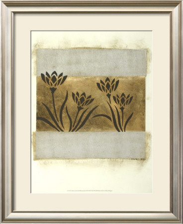 Silver And Gold Botanicals Ii by Ethan Harper Pricing Limited Edition Print image