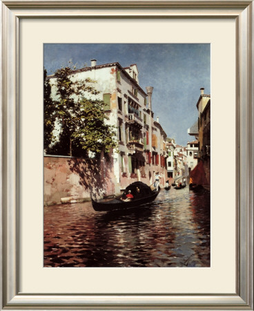 Venetian Gondola by Rubens Santoro Pricing Limited Edition Print image