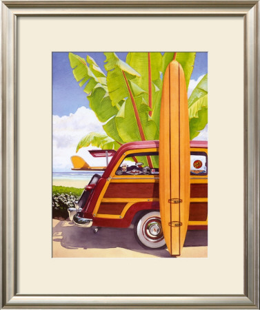 Longboard And Ford by Evelyn Jenkins-Drew Pricing Limited Edition Print image