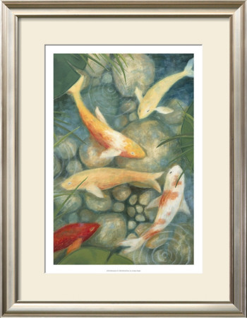 Reflecting Koi Ii by Megan Meagher Pricing Limited Edition Print image