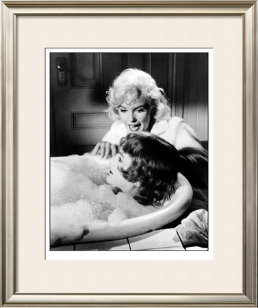 Marilyn Monroe & Tony Curtis by Hollywood Archive Pricing Limited Edition Print image