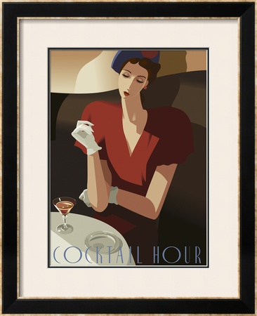 Cocktail Hour by Eli Adams Pricing Limited Edition Print image