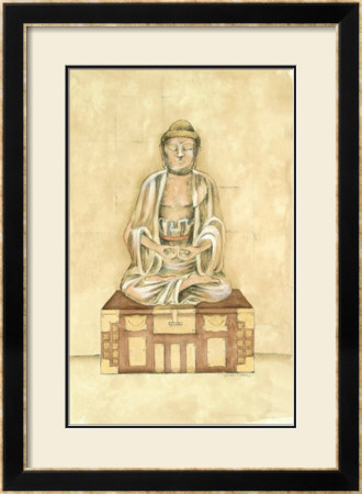 Earthenware Buddha by Jennifer Goldberger Pricing Limited Edition Print image