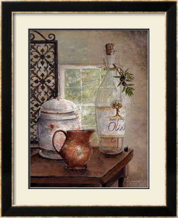 Olive Oil Still Life by Marie Frederique Pricing Limited Edition Print image