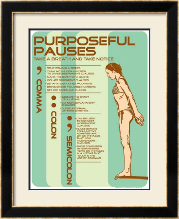 Punctuation: Purposeful Pauses by Christopher Rice Pricing Limited Edition Print image