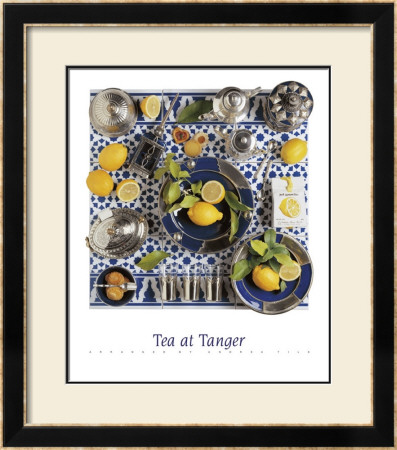 Tea At Tanger by Andrea Tilk Pricing Limited Edition Print image