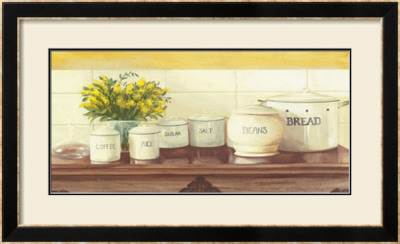 Canisters On Table by David Col Pricing Limited Edition Print image