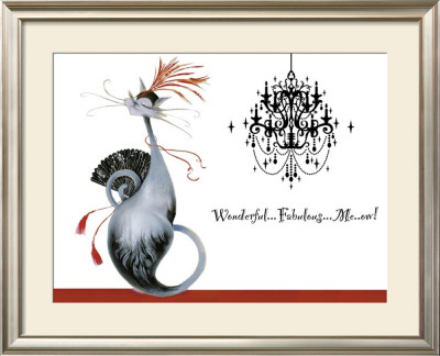 Wonderful Fabolous Meow! by Marilyn Robertson Pricing Limited Edition Print image