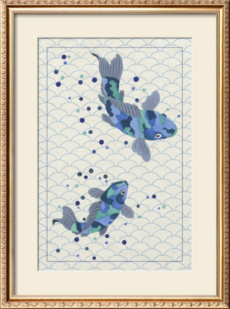 Playful Koi I by Rebecca Bruce Bryant Pricing Limited Edition Print image
