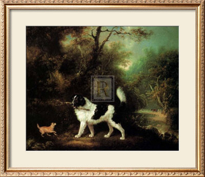 Nelson With A Terrier by C. Schwanfelder Pricing Limited Edition Print image