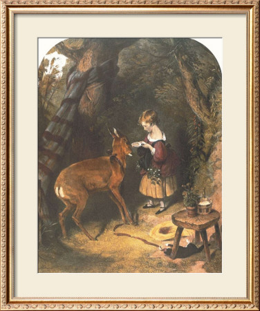 The Pets by Edwin Henry Landseer Pricing Limited Edition Print image