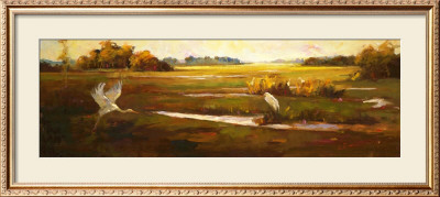 Wings Over The Marsh by Li Wang Pricing Limited Edition Print image