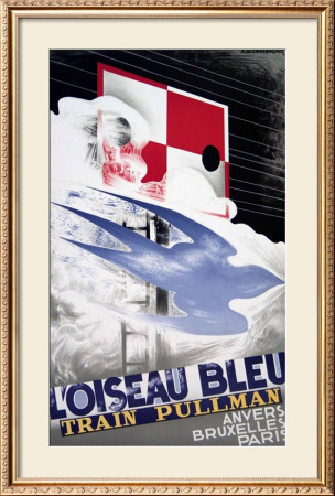 L'oiseau Bleu by Adolphe Mouron Cassandre Pricing Limited Edition Print image
