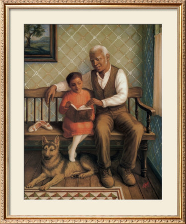 Visiting Grandpa by Tim Ashkar Pricing Limited Edition Print image