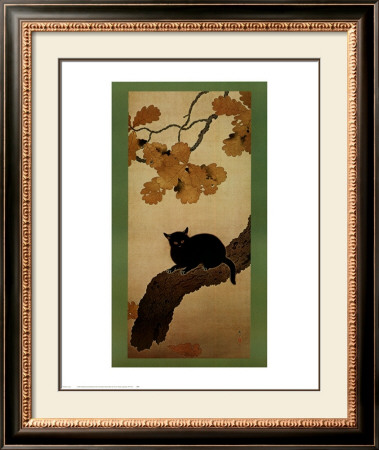Black Cat by Shunso Hishida Pricing Limited Edition Print image