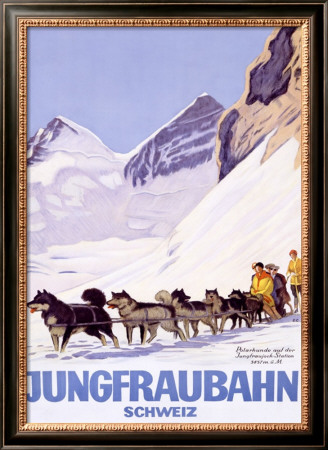 Jungfraubahn Schweiz by Emil Cardinaux Pricing Limited Edition Print image