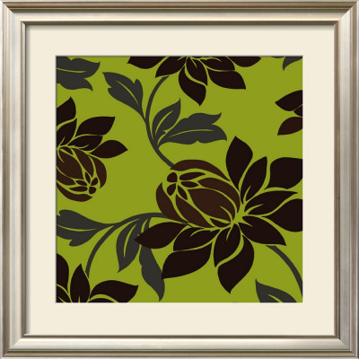 Chocolate Lily On Lime by Isabel Price Pricing Limited Edition Print image