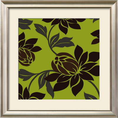 Chocolate Lily On Lime by Isabel Price Pricing Limited Edition Print image
