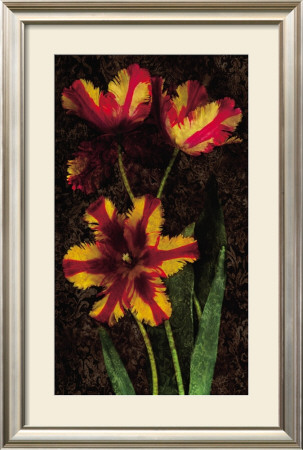 Decorative Tulips I by John Seba Pricing Limited Edition Print image