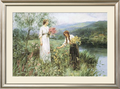 Gathering Flowers by Henry John Yeend King Pricing Limited Edition Print image