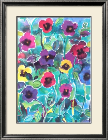 Pansies by Lisa V. Keaney Pricing Limited Edition Print image