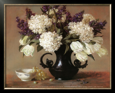 Hydrangeas And Stock by Joe Anna Arnett Pricing Limited Edition Print image