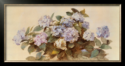 Hydrangeas by Madeleine Lemaire Pricing Limited Edition Print image