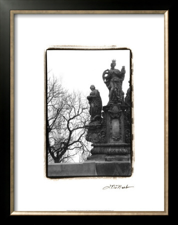 Charles Bridge In Morning Fog Iii by Laura Denardo Pricing Limited Edition Print image