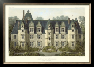 French Chateaux Iii by Victor Petit Pricing Limited Edition Print image