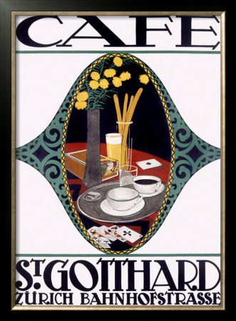 St. Gotthard Cafaa� by Otto Baumberger Pricing Limited Edition Print image