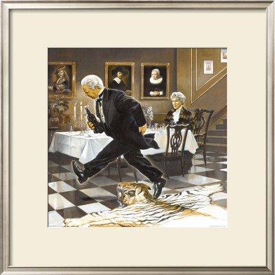 Dinner For One by Renato Casaro Pricing Limited Edition Print image