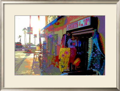 T-Shirts, Venice Beach, California by Steve Ash Pricing Limited Edition Print image