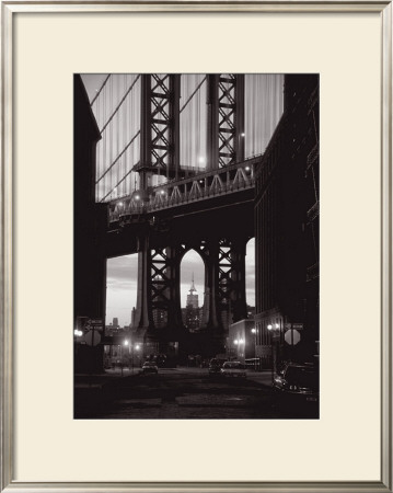 Manhattan Skyline From Dumbo by Michel Setboun Pricing Limited Edition Print image