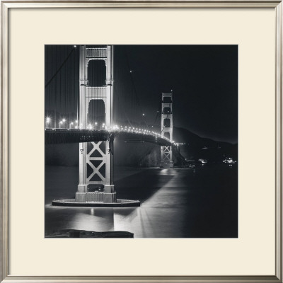 Golden Gate Nightscape by Bill Voight Pricing Limited Edition Print image