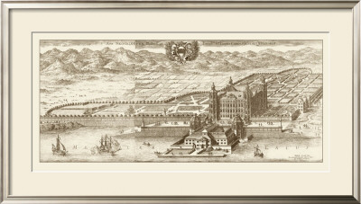 Sepia Arxskogkloster by Eric Dahlberg Pricing Limited Edition Print image