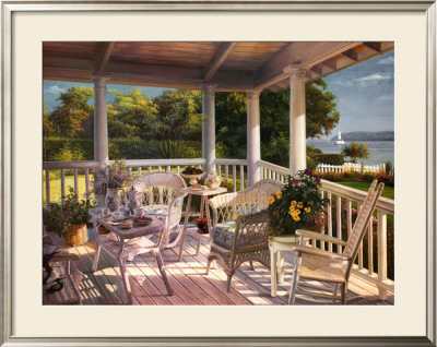 Waterside Porch by Kevin Liang Pricing Limited Edition Print image
