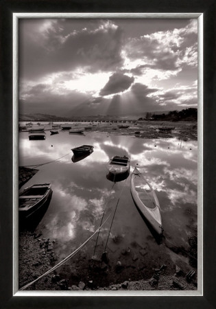 Boats, Cantabria by Marina Cano Pricing Limited Edition Print image