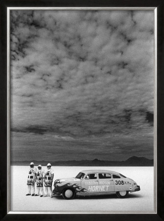 Hudson Hornet, Salt Flat Racer by David Perry Pricing Limited Edition Print image